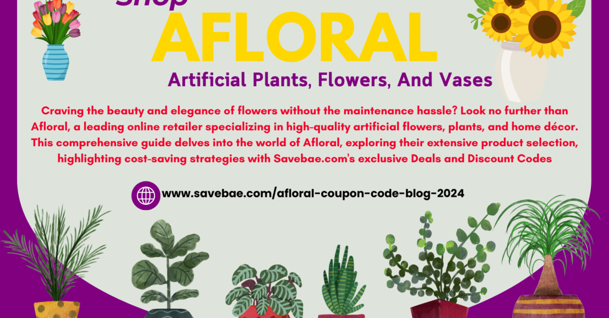 Afloral Coupon Codes & Deals Blog