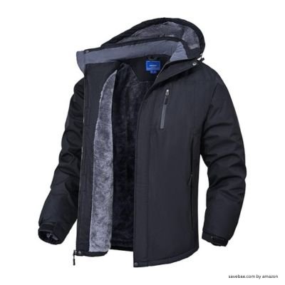 men's winter jackets like Rapoo Men's Winter Ski Snow Jacket Mountain Waterproof Windproof Rain Jacket