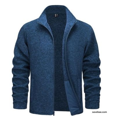TACVASEN Men's Fleece Jackets Full Zip Lightweight Jacket Casual Soft Warm Coats with Pockets, mens winter jackets