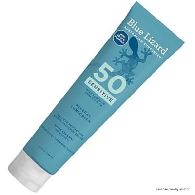 Blue Lizard Sensitive Mineral Sunscreen by reef safe sunscreen