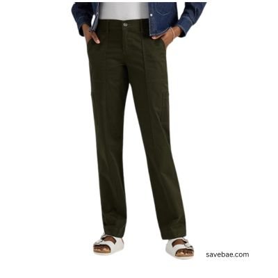 travel pants women by Lee Women's Ultra Lux Comfort Utility Pant – Style B0D7NTF4XZ