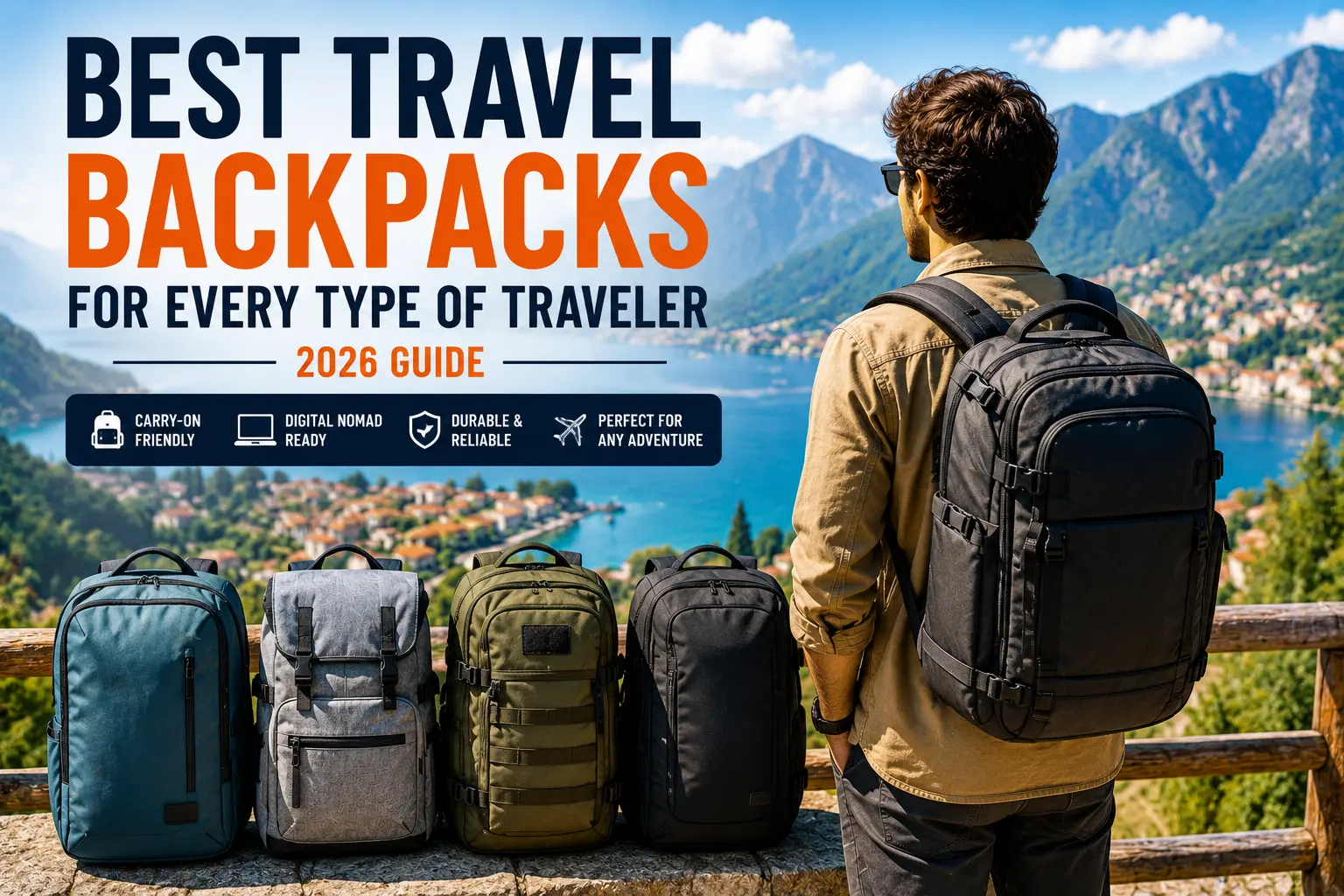 Best Travel Backpacks for Every Type of Traveler in 2026