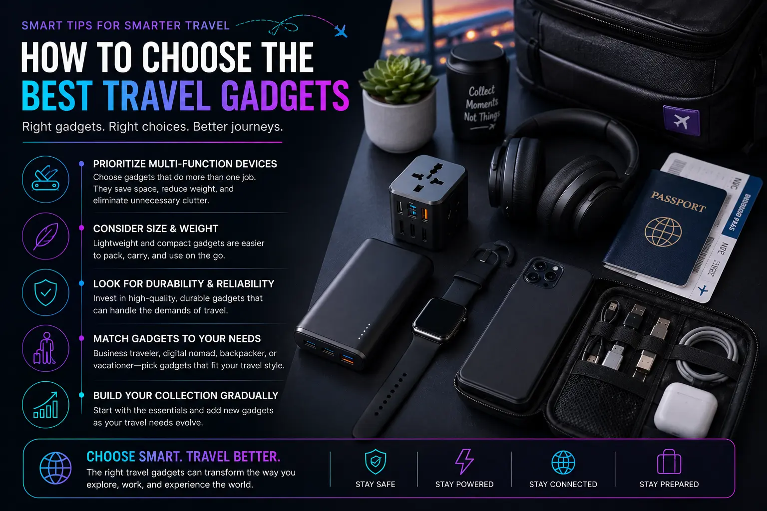 How to Choose the Best Travel Gadgets for Every Trip - SaveBae
